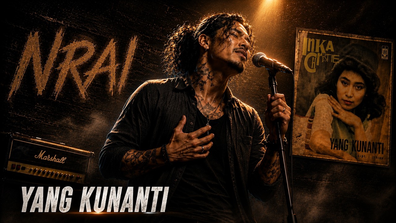 Yang Kunanti (Inka Christie) | Rock Ballad Cover Pria Serak 90'an