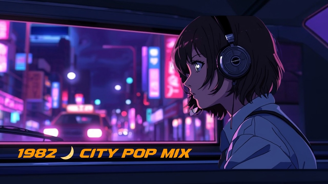 1982 Urban Cruise 🌙 Mellow Japanese City Pop Mix Female Vocals | Radio Check Vol. 2