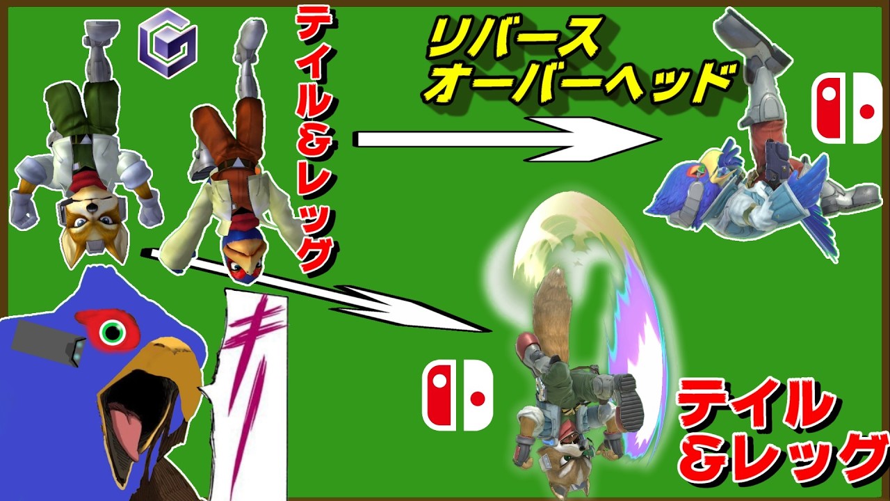 Super Smash Bros. History] Tracking the Evolution of Fox & Falco's