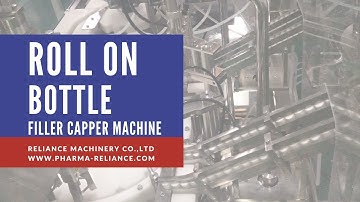 Roll On Bottle Perfume Filling Capping Machine | Reliance Machinery | Proud Made In China