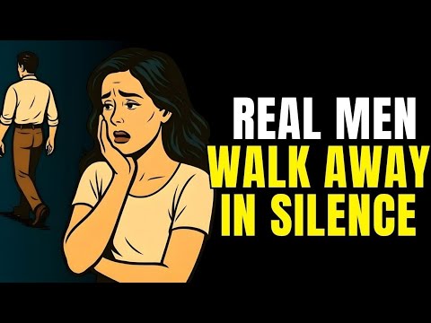 Why Emotionally Strong Men Walk Away Silently | Stoicism