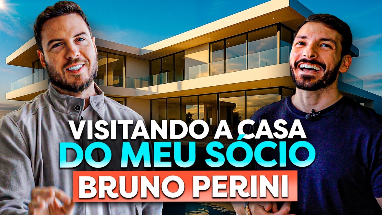 VISITEI A CASA DO BRUNO PERINI | Ele pagou 7M e hoje vale...