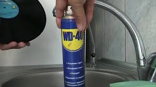 Мойка пластинок WD40