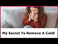 How i instantly got rid of a cold at home stop stuffy nose  sore throat