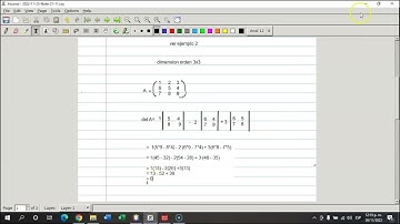 determinante de una matriz, código java y c++