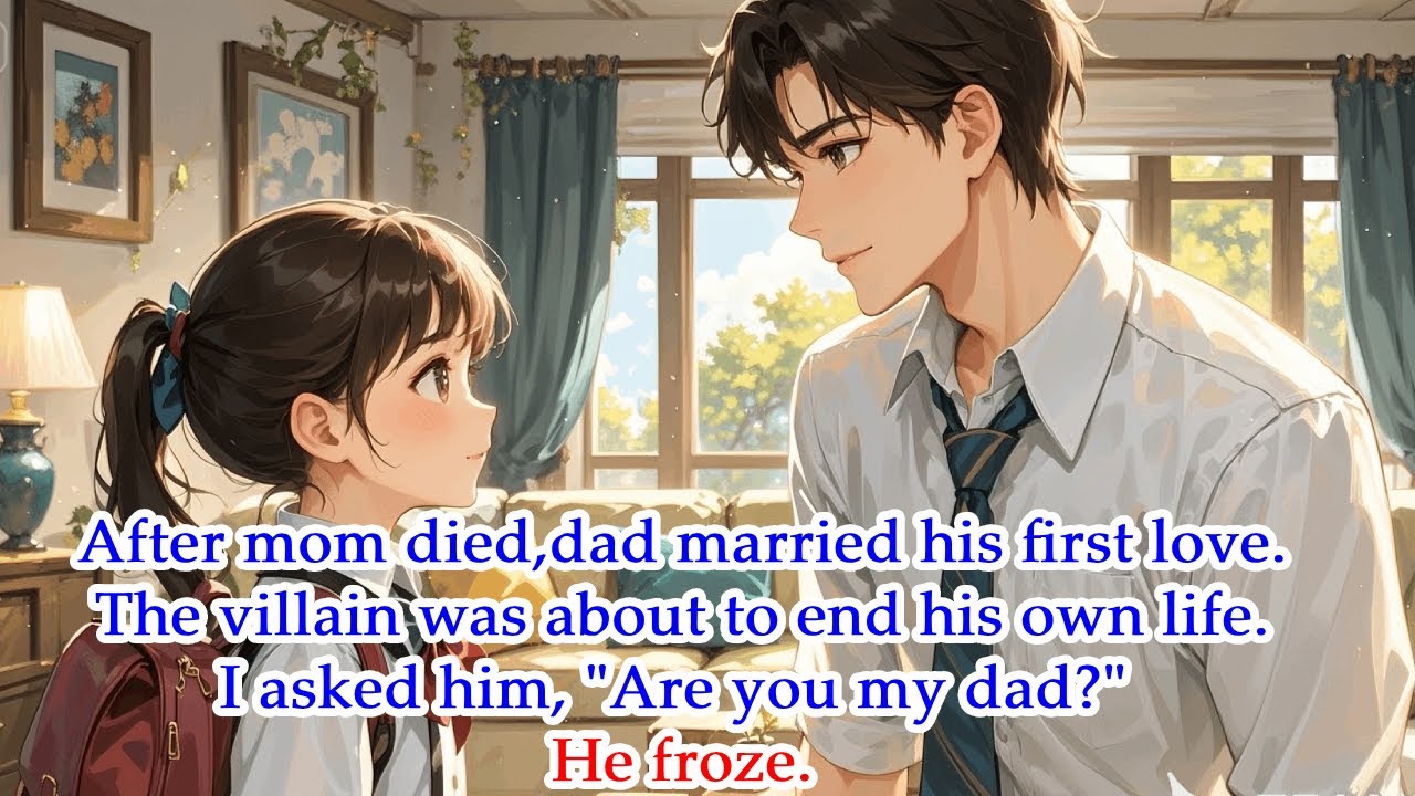 After mom died,dad married FL.The villain was about to end his own life.I asked him,”Are you my dad?