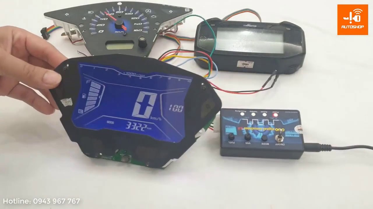 Video 263: Hướng dẫn sử dụng thiết bị ODO Simulator 4.0 giả lập các tín ...