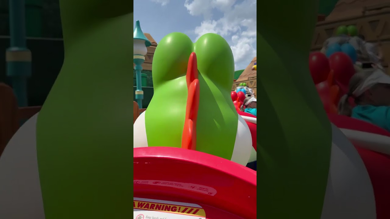 Yoshi’s Adventure Ride at Epic Universe Orlando!