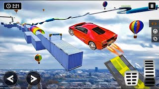 Mega Ramp Stunts 3D - Fun Ramp Car Racing 3D - Android Gameplay screenshot 1