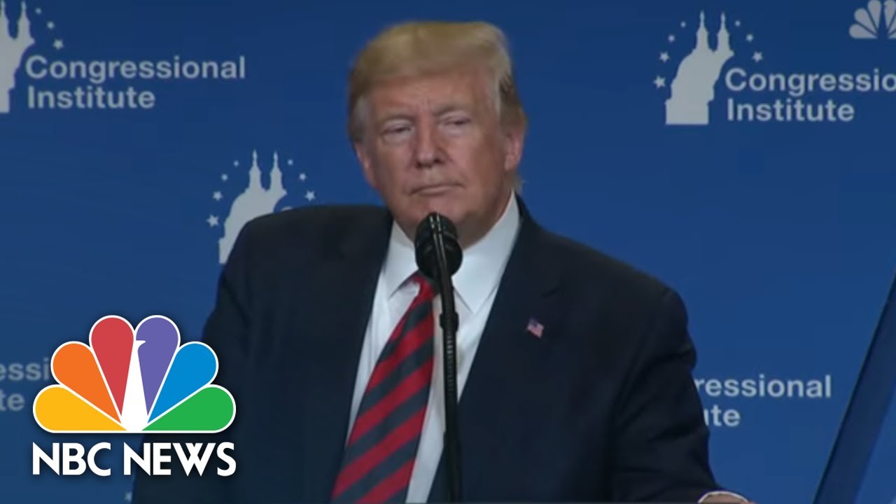 Trump Comments On Democratic Candidates As They Take Stage At Third Debate | NBC News