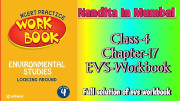 Nandita In Mumbai Class 4 Chapter‐17 EVS‐Workbook fully solved exercise @NCERTTHEMIND