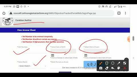 Answer Key of Combined Auditor ll OSSC