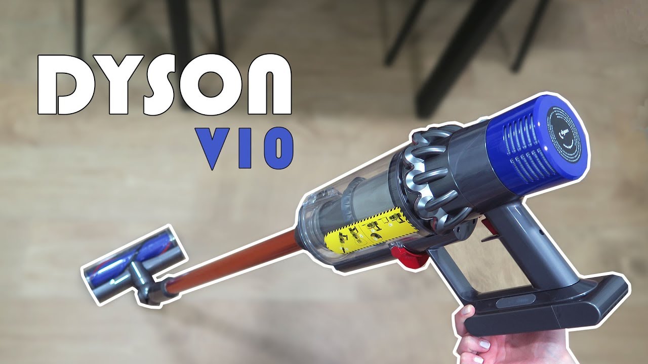 Dyson Cyclone V10, ¿el mejor aspirador de mano sin cable del mercado? -  YouTube