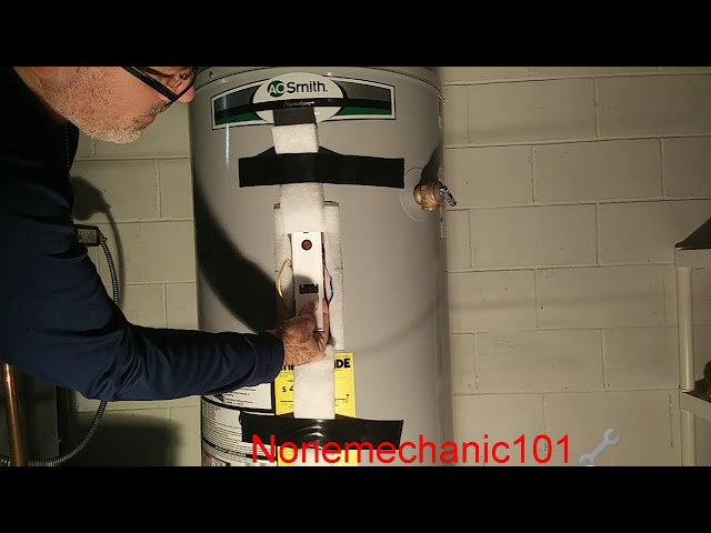 AO Smith Water Heater Heating Element Replacement - YouTube