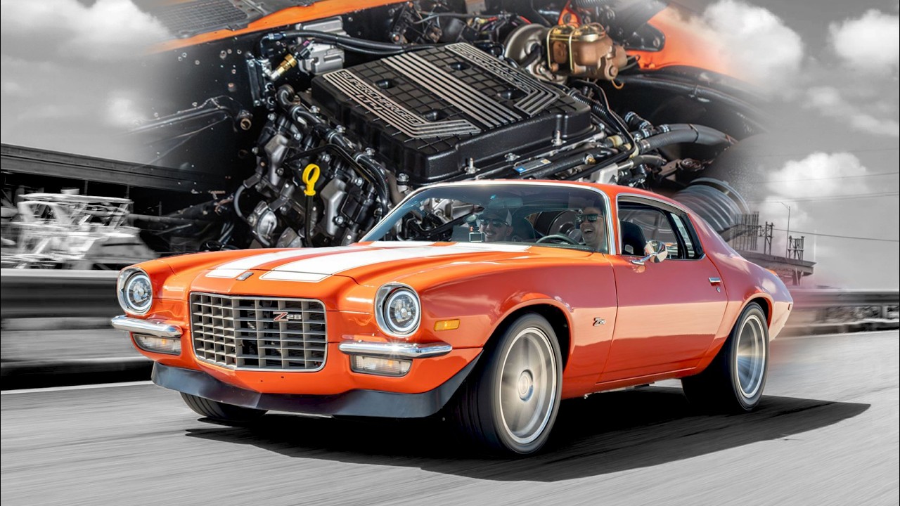 650 HP LT4 BEAST | 1972 Chevrolet Camaro Z28 - YouTube