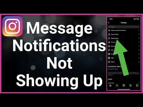 Instagram Message Notifications Not Showing Up