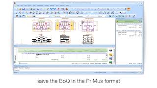 PriMus TAKEOFF Tutorial - Saving and Printing the Bill of Quantities - ACCA software