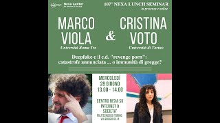 107° Nexa Lunch Seminar - Deepfake e il "revenge porn": catastrofe ...