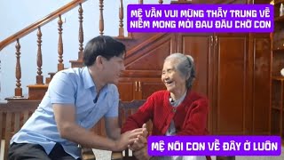 TRUNG ĐÃ LẤY MẪU XONG MONG LẦN NÀY CÓ KẾT QUẢ NHƯ Ý - MỆ VẦN VUI MỪNG KHÔN XIẾT KHI THẤY TRUNG VỀ