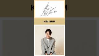 KOREAN ACTORS SIGNATURES | CHA EUN WOO | LEE MIN HO | LEE JONG SUK