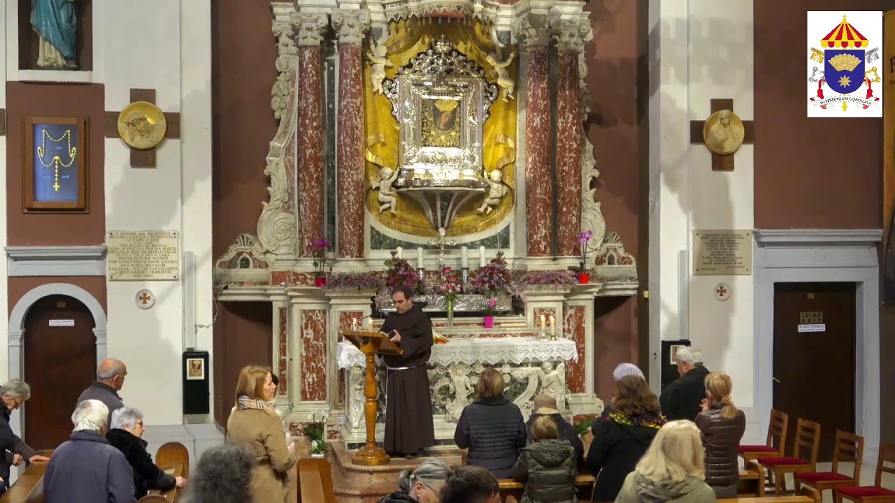 Subota, 28. 2.: sv. Misa i krunica za štovatelje Čudotvorne Gospe Sinjske i dobročinitelje Svetišta.