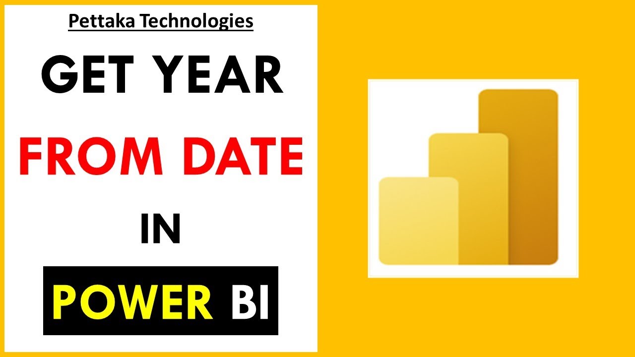 Power BI DAX Function Year To Extract Year From Date Column YouTube
