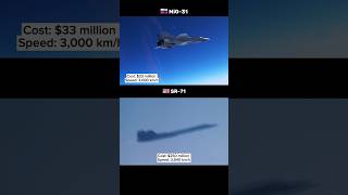 MiG-31 vs SR-71 Jet Comparison #jetcomparison #shorts