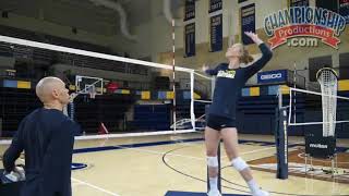 Attack Work for Volleyball Outside Hitters!