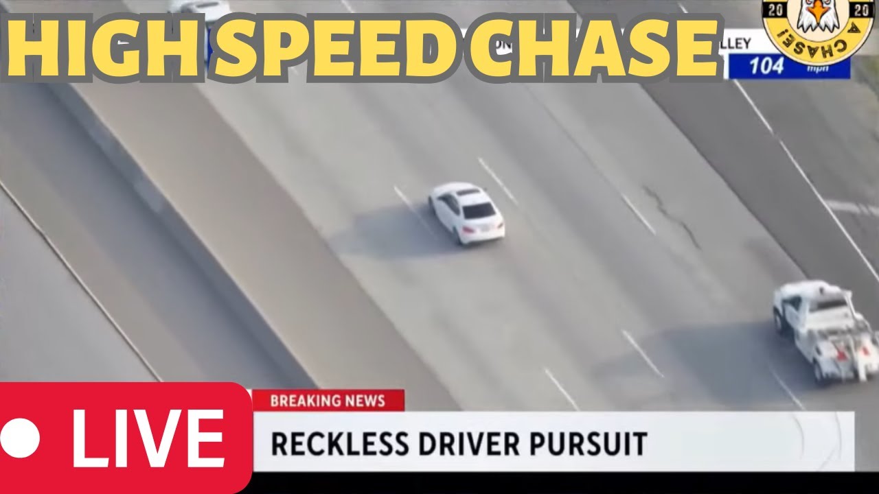 Live RECKLESS Driver Chase IN LA - YouTube