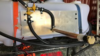 DIY Simple Boomless Sprayer On A Greenwood (Harbor Freight) 15 Gallon Spot Sprayer