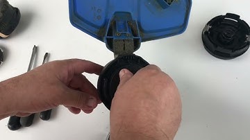 Kobalt 24v String Trimmer with an EGO Rapid Reload Head installed AH1530