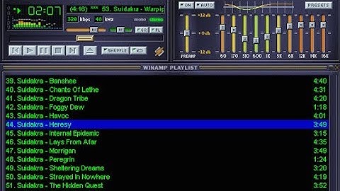Winamp Ki Slow Music Setting Aap Bhi Kar Sakte  Ase Dekhiye Is Video MD Music Andana