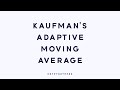 AMA (Adaptive Moving Average) Vertex FX Indicator - YouTube