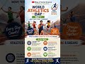 #World Athletics Day #track &amp; field, road running, cross-country running, race walking #IAAF