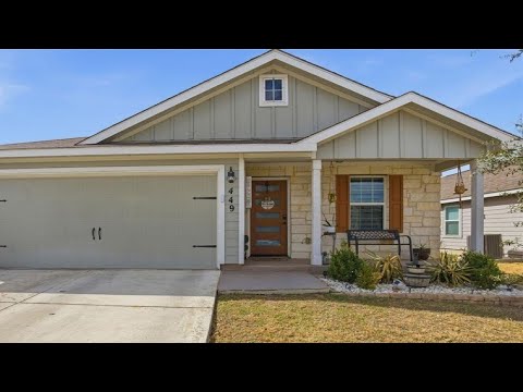 449 Moonvine Way, New Braunfels, TX home video tour