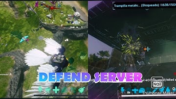 DEFEND SERVER FROM CW AND INSIDERS (ARK MOBILE )