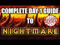 2026 F2P NIGHTMARE GUIDE 🔴🔵🟢🟣🟡 All Stages - Day 1 Teams 🥾NO BOOTS🥾 Trial of the Constellation