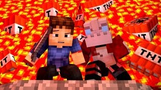 YOU SHALL NOT PASS! (Minecraft Battle-Siege Episode 3 with Nooch!)