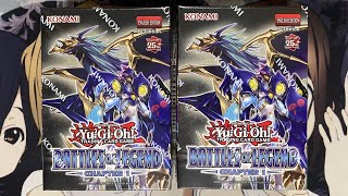 Opening Two Yugioh Battles of Legend Chapter 1 Boxes New Lost Art!