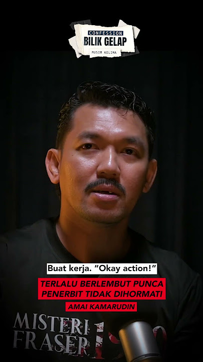 'Menyesal Tak Pernah Marah, Orang Pijak Saya...' - Amai Kamarudin | Confession Bilik Gelap S5EP31