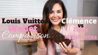 Louis Vuitton - Zippy and Clemence Wallets Compared - Gin & Pretzels