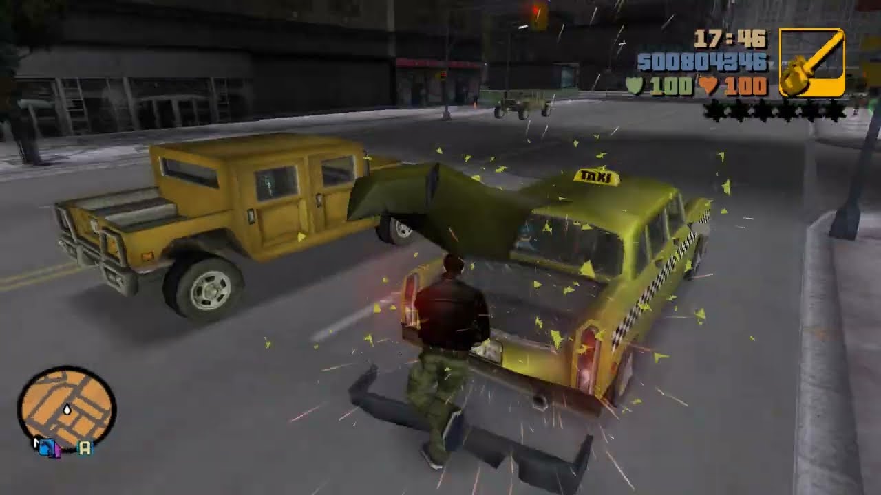 GTA 3 Liberty City Beta 4.0 Резня бензопилой + Эпический побег с шестью звёздами