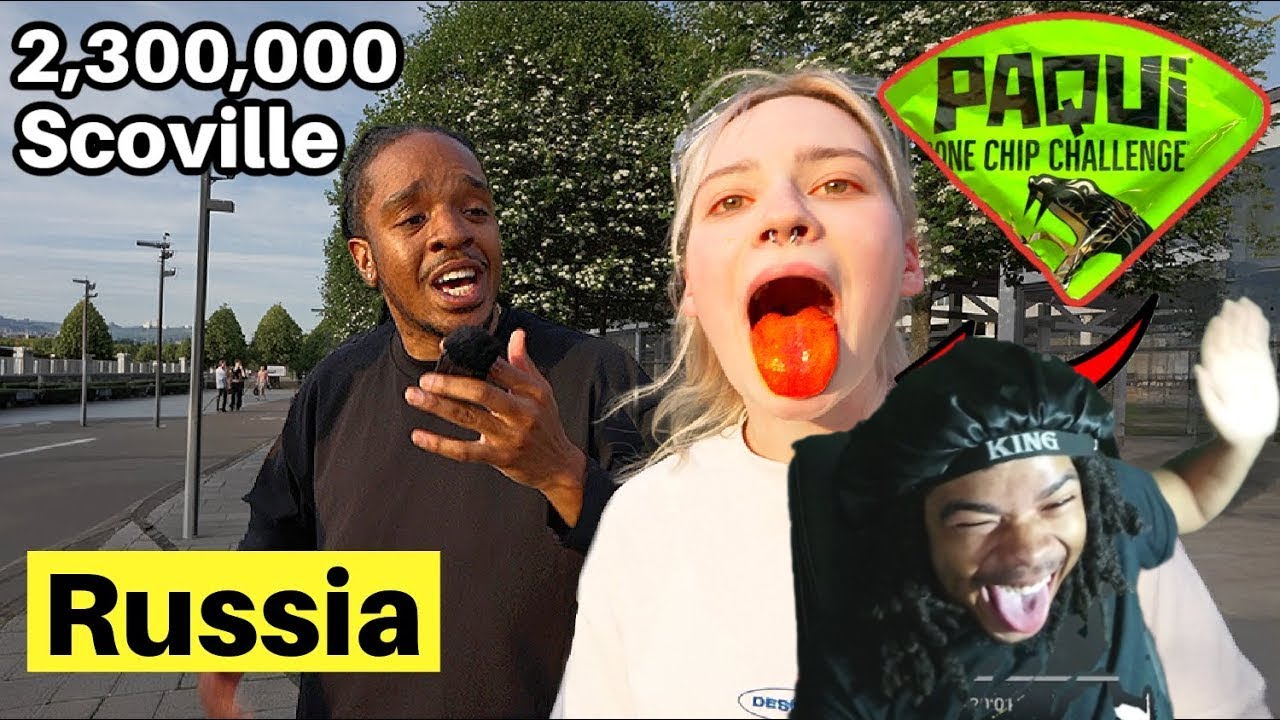 World's Hottest Chip Challenge in Russia (reaction)
