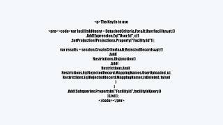 NHibernate Criteria API help needed please