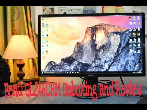 BenQ GL2460HM 24Inch monitor Unboxing and Review-The Best Budget Gaming Monitor