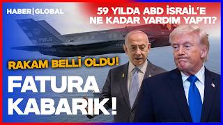 Her Şey İsrail İçin! 59 Yılda ABD İsrail'e Ne Kadar Yardım Yaptı? Dudak Uçuklatan Rakam Açıklandı