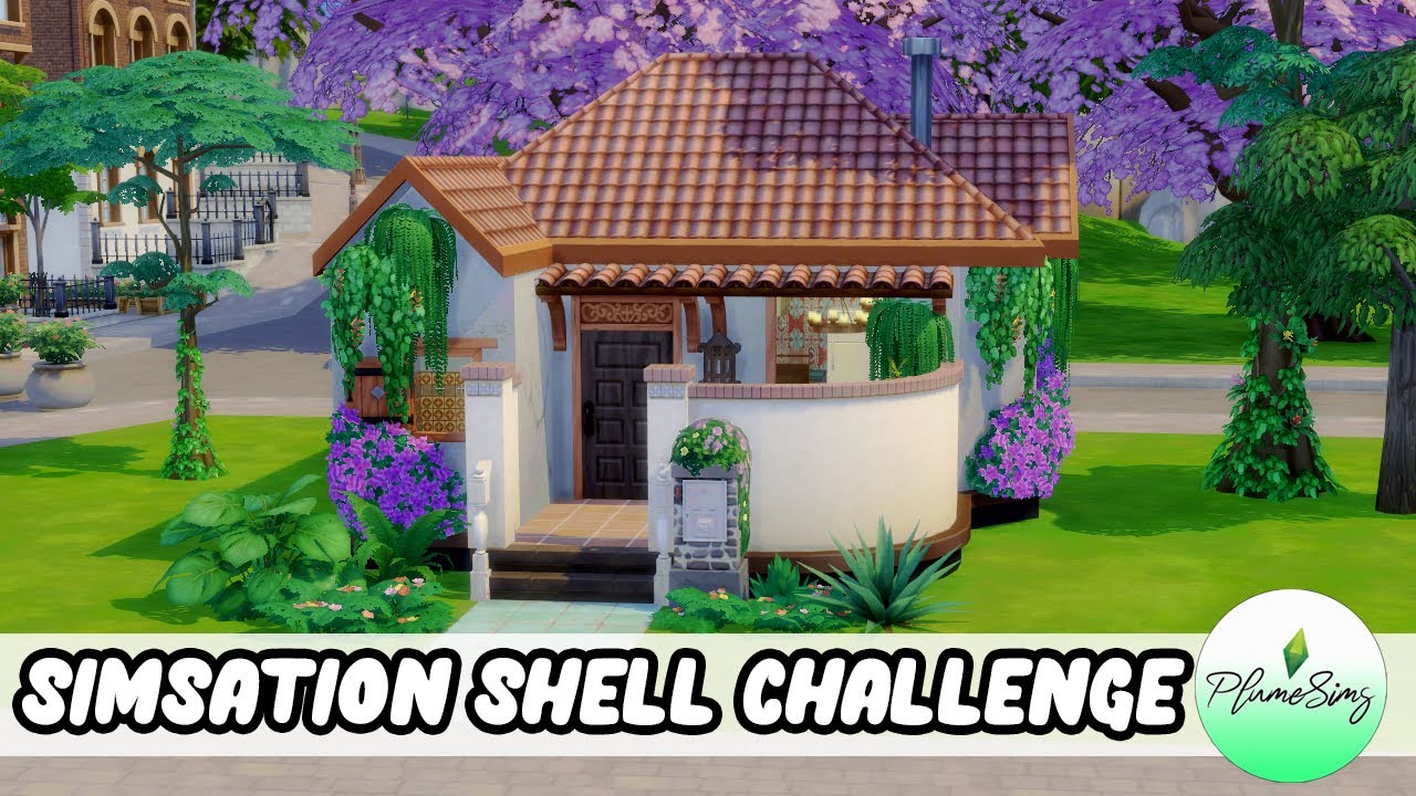 Simsationx Shell Challenge | June 2020 | Speed Build |Sims 4 | PlumeSims