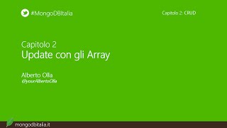 La Ricerca e gli Array - Corso base di MongoDB