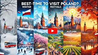 🌞 Best Time to Visit Poland  ,For Perfect Weather! 🇵🇱🏰