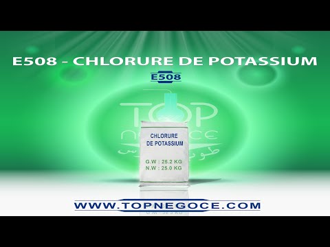 Vidéo: Différence Entre Le Chlorure De Sodium Et Le Chlorure De Potassium